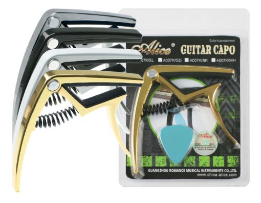 Capo đàn Guitar Alice A007K/GD /SL/BK/WH