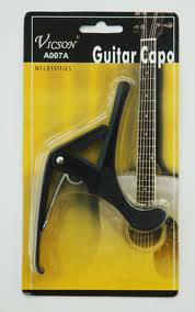 Guitar Capo A007A-BK ( Acoustic & Classic )