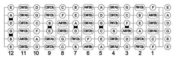 học nốt nhạc guitar 2