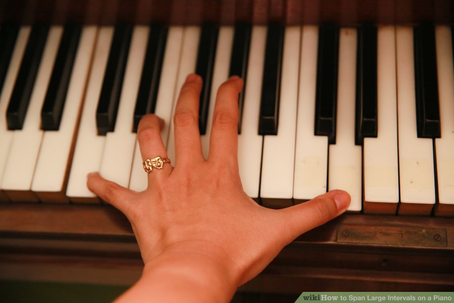Làm sao để xòe tay thật rộng trên Piano